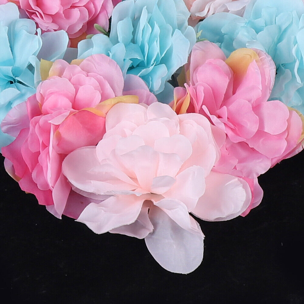 12Pcs Wedding Artificial Flower Wall Panel Hydrangea Rose Panel for Stage Decor