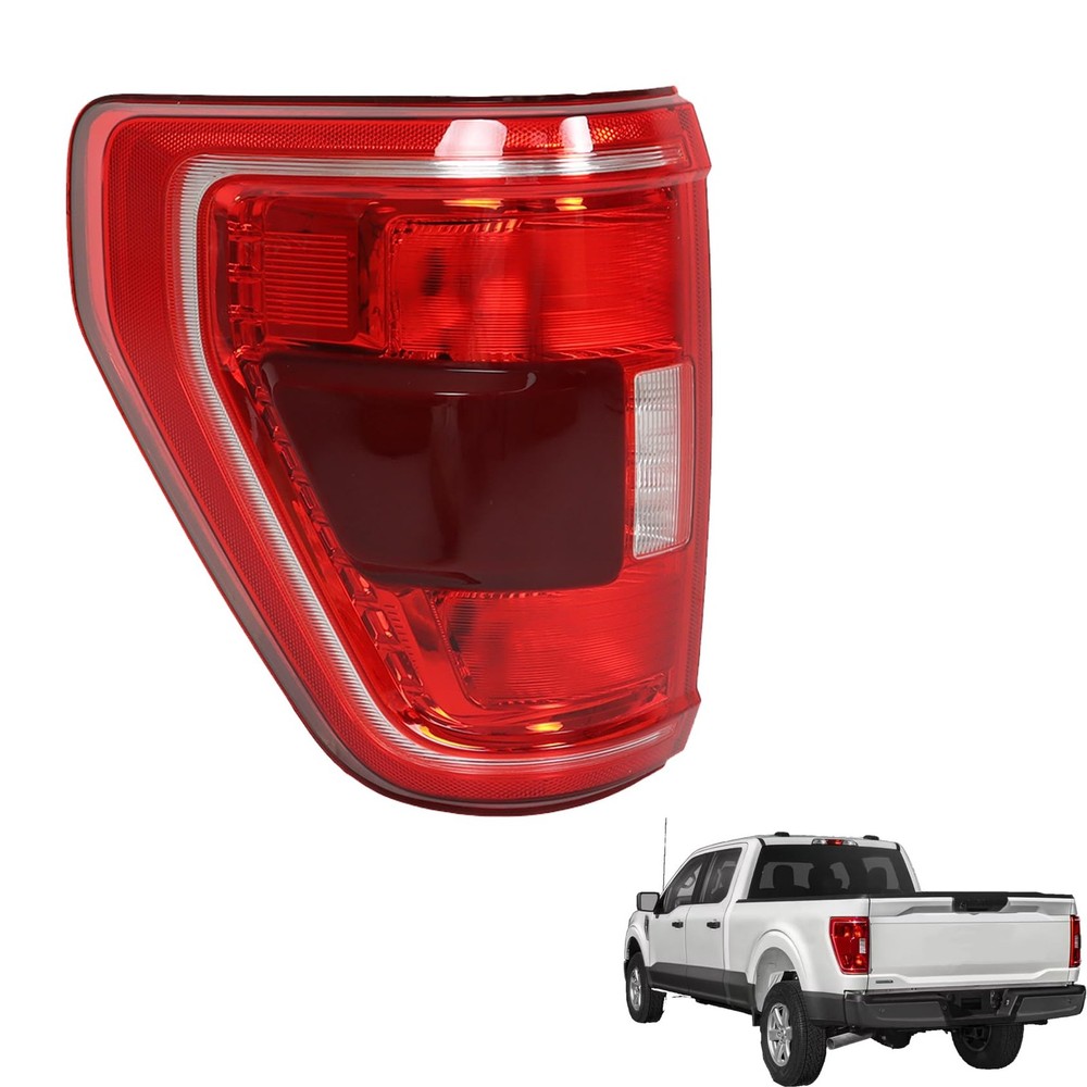 Left Tail Light Assembly for F150 2021-2023 with Blind Spot Function
