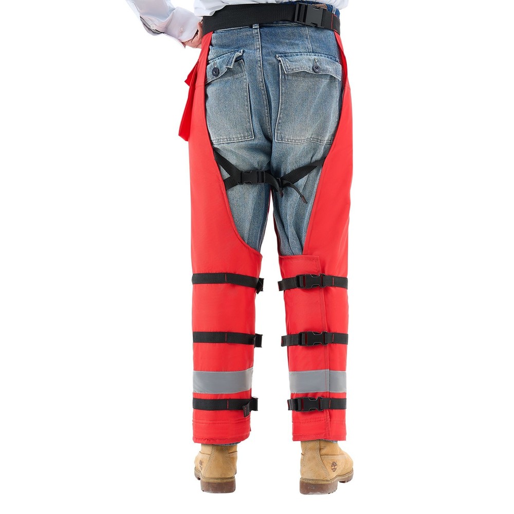 Adjustable Chainsaw Chaps Wrap, 8-Layer Cut-Resistant, for Loggers & Gardeners