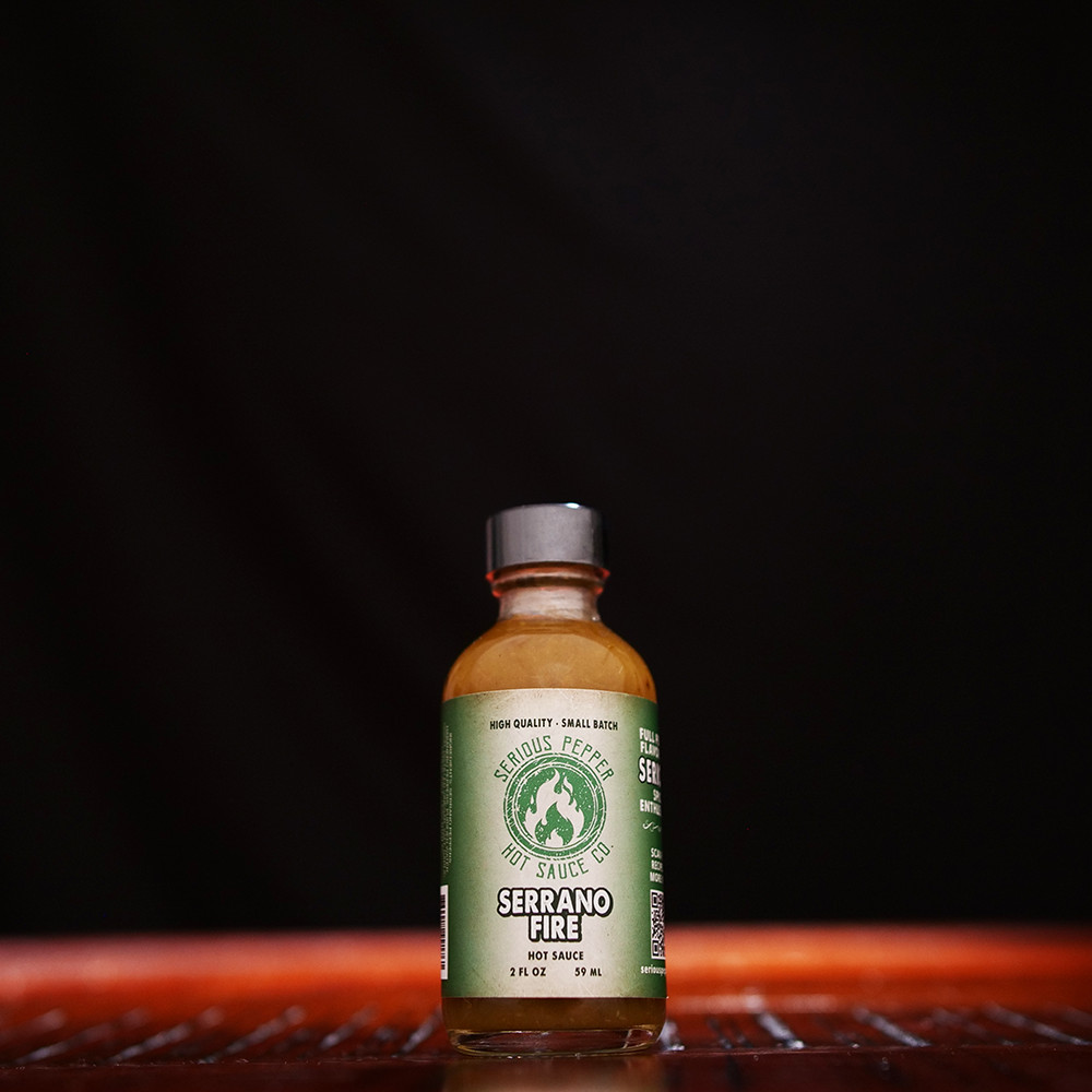 Serrano Fire Hot Sauce