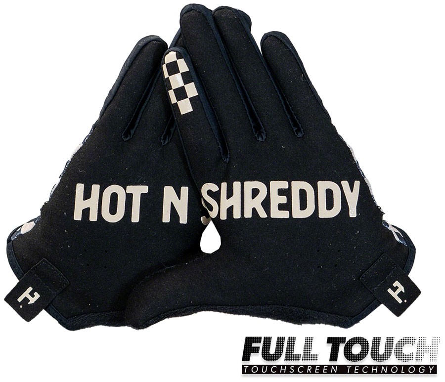 Handup Most Days Gloves - Checkered Black/Tan, Medium