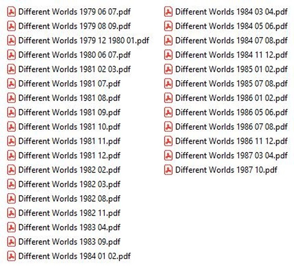 DIFFERENT WORLDS RPG MAGAZINE 30 Unique Issues On USB Flash Drive