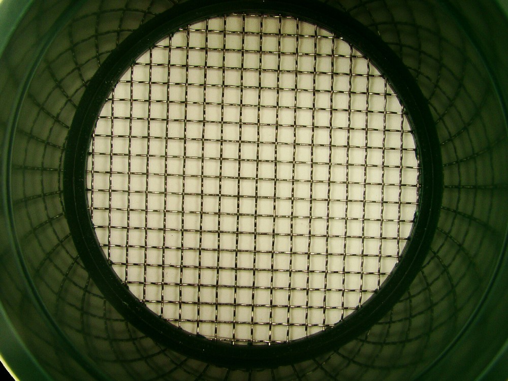 Stackable Plastic Sieve / 4 screens Classifying 1/4"-1/10"-1/30"-1/60" Mesh-Gold