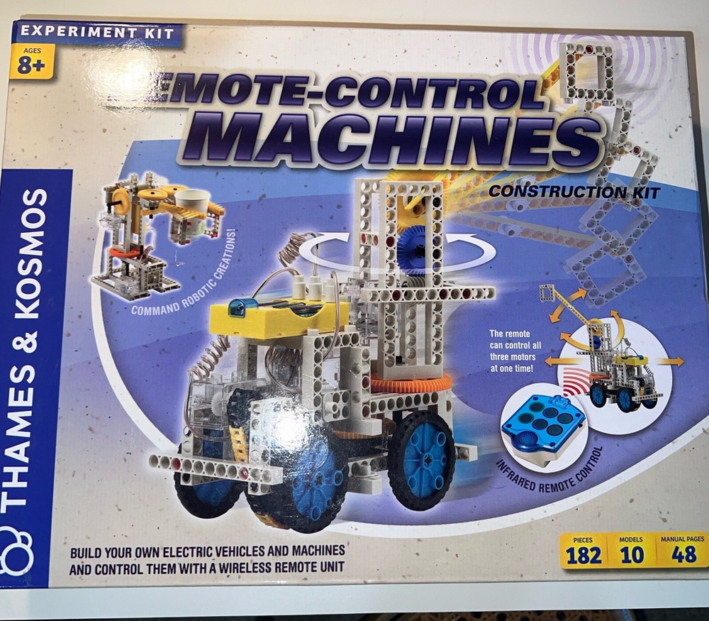 Thames & Kosmos Infrared Remote Control Machines Construction Kit 10 Models