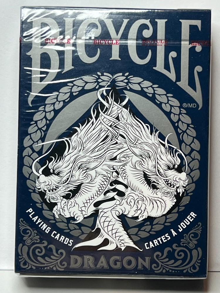 Dragon (Blue) [Bicycle] - Playing Cards -