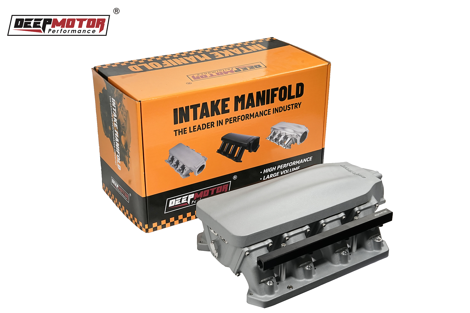 Cast 90mm Intake Manifold for Mopar Hemi Gen III Dual Throttle Body Bolt Pattern