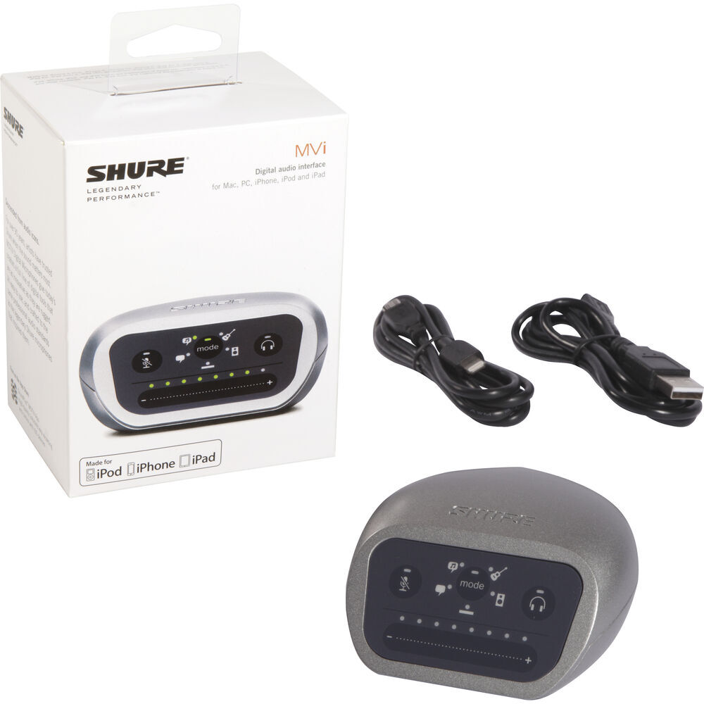Shure MOTIV MVI Single-Channel USB Audio Interface