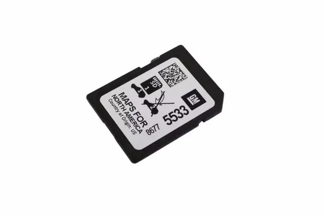 Genuine GM Navigation Data Card 86775533