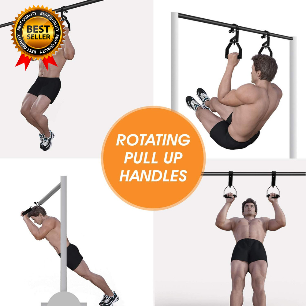 Rotating Pull up Handles for Pull up Bar/Pull up Grips/Barbell Handles