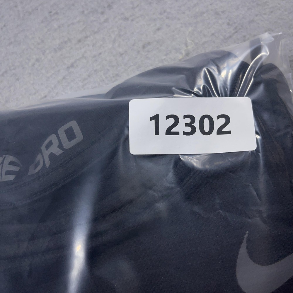 Nike Pro Hyperwarm Shirt Mens Small Black Long Sleeve Fitted Training Base Layer