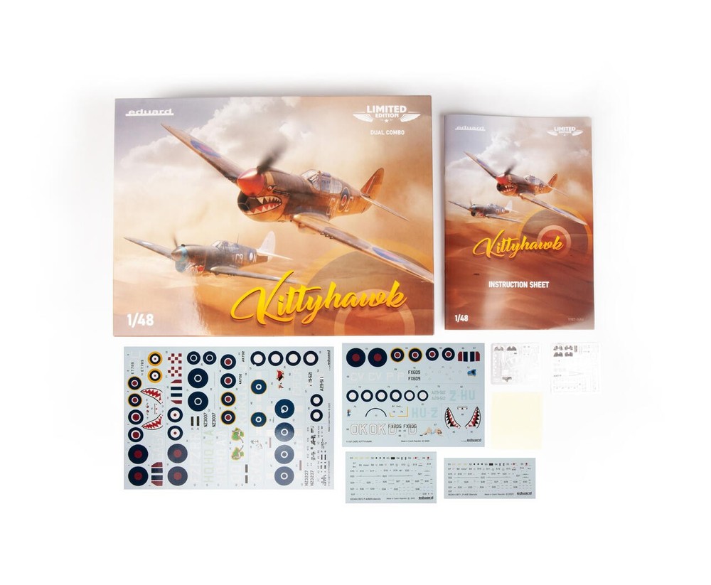 Eduard 1/48 Kittyhawk Dual Combo 11187