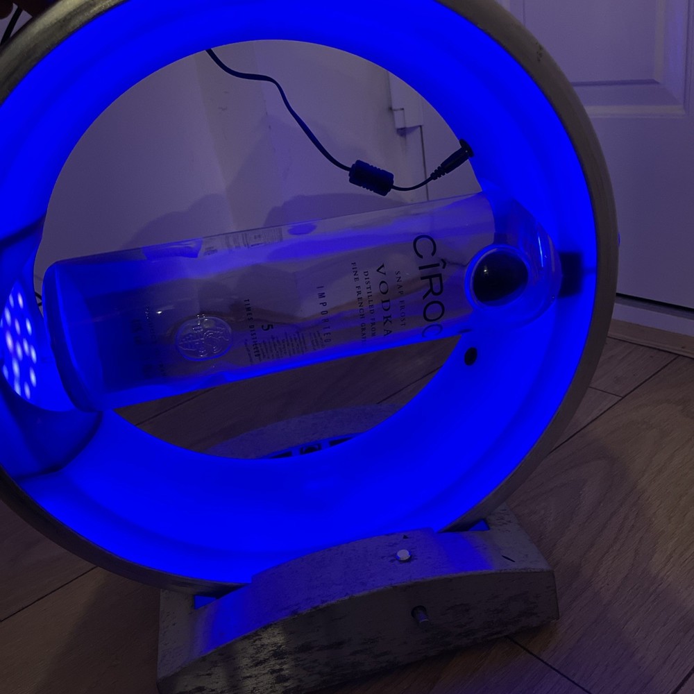 Ciroc Bottle Halo Cradle LED Display