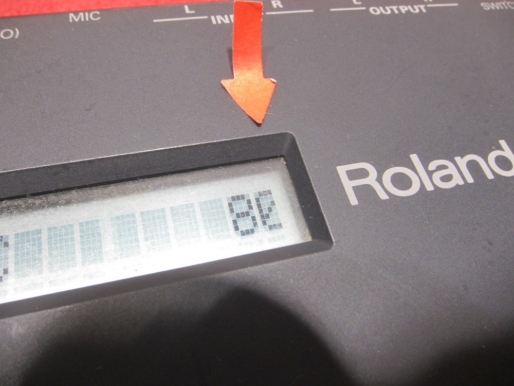 Roland MS-1 Compact Digital Sampler Looper MS1 MIJ Tested w/ power supply