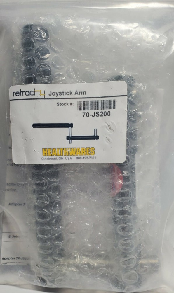 HEALTHWARE RETRACT4 JOYSTICK ARM 70-JS200