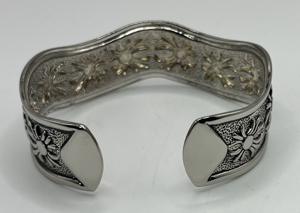 Floral Cuff Bracelet