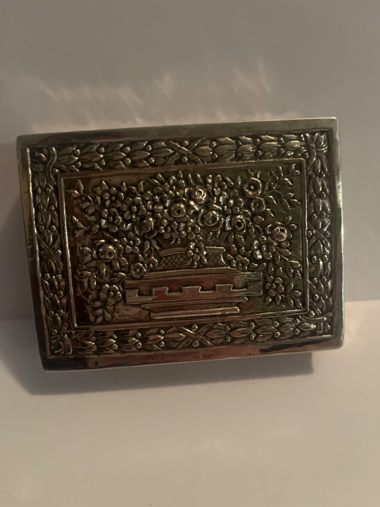 Fratelli Coppini .800 silver box