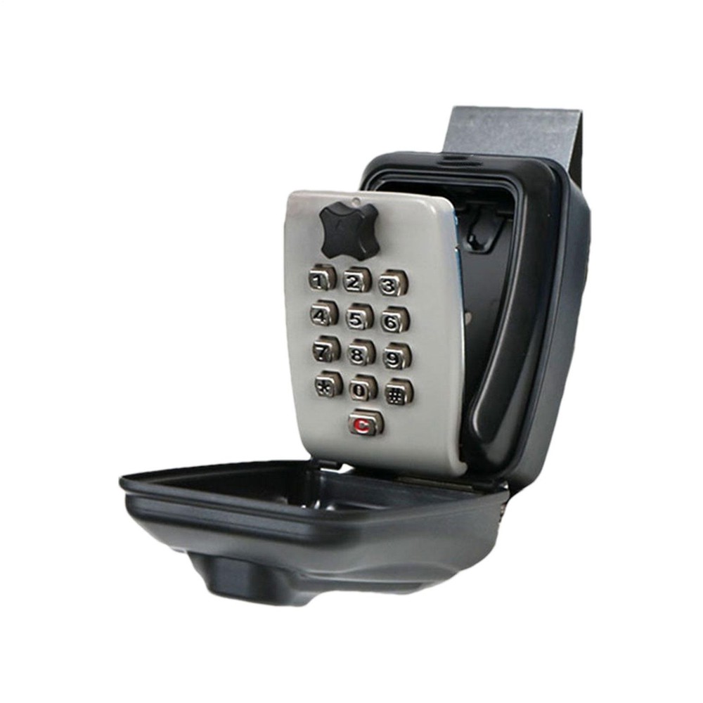 Key Lock Box Wall Mounted Heavy Duty Safe Combination Organizer
