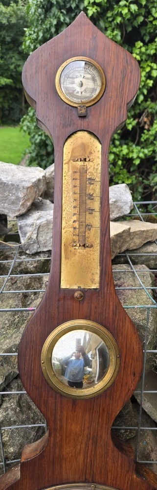 18th Century Wheel Barometer For Restoration