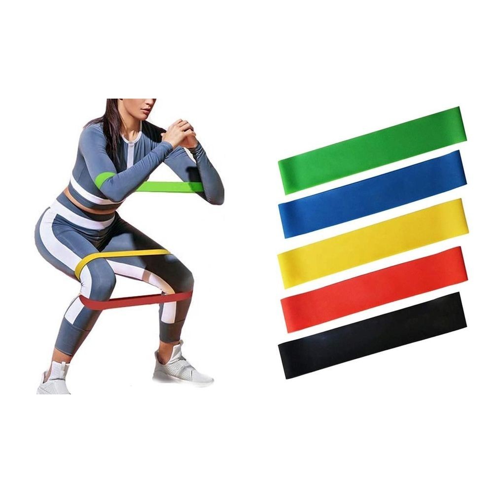 6-Piece Resistance Exercise Band Set
