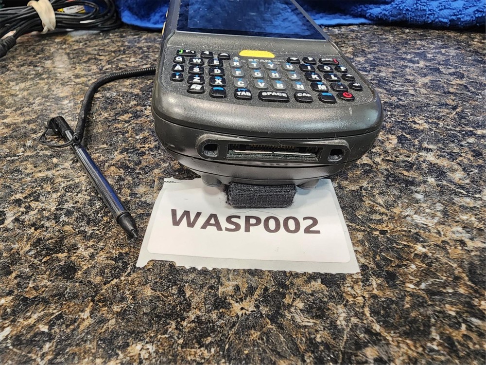 Wasp HC1 Mobile Computer with QWERTY Keypad Stylus Caddy Handstrap TESTED