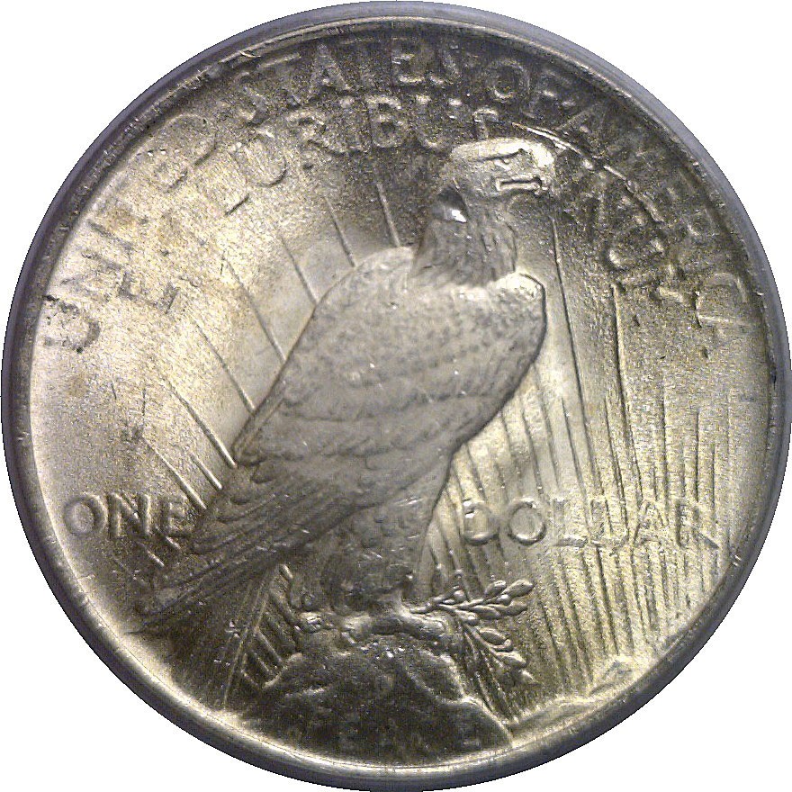 1924 Peace Dollar PCGS MS-65