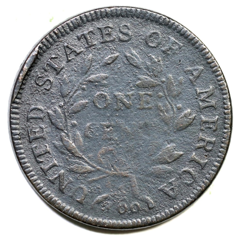 1797 NC-2 R-6 Draped Bust Large Cent Coin 1c