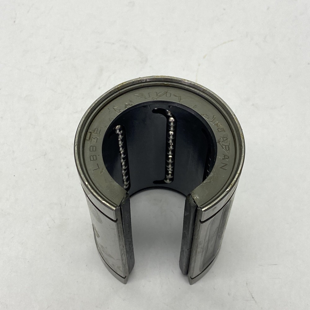 IKO 2” Bore 3” OD 4” Length Rounded Bore Linear Bearing LBB32OP