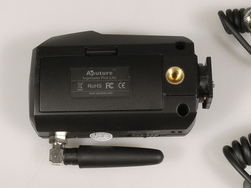 PRL) APUTURE TRIGMASTER PLUS TRANSCEIVER TX/RX CANON CAMERA FLASH WIRELESS 2.4