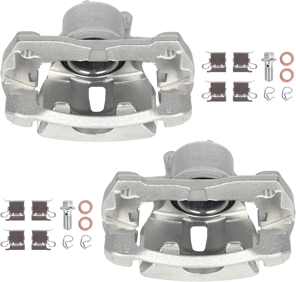 Autoround 19B3434 19B3435 Front Brake Caliper Assembly with Bracket Corolla Vibe
