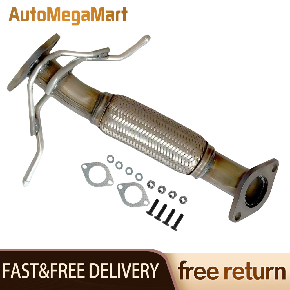 Front Exhaust Flex Pipe Assembly for 2016-2019 Ford Explorer 2.3L Turbo
