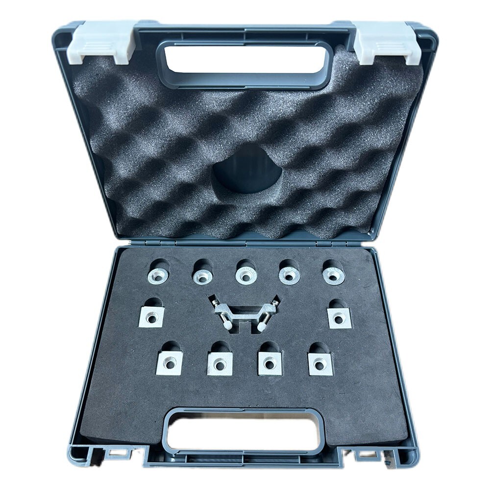 12pc Support Ring Set Leeb Hardness Testers Adapter Rings Set for Leeb Probes