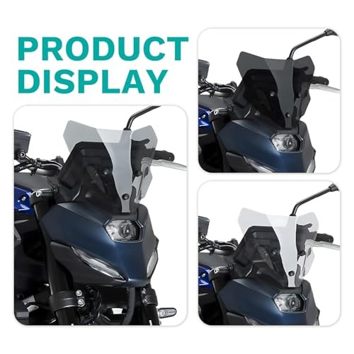 Motorcycle Windscreen Windshield Replacement for Yamaha MT07 MT 07 MT-07 clear
