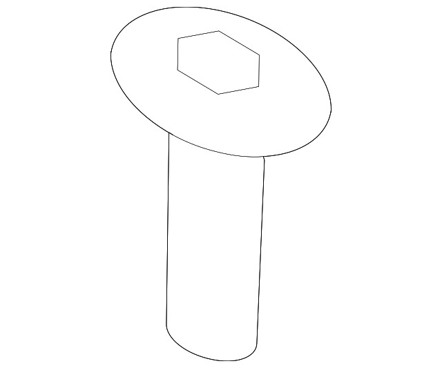 Genuine Ford Hinge Pin 9L3Z-99402B64-A