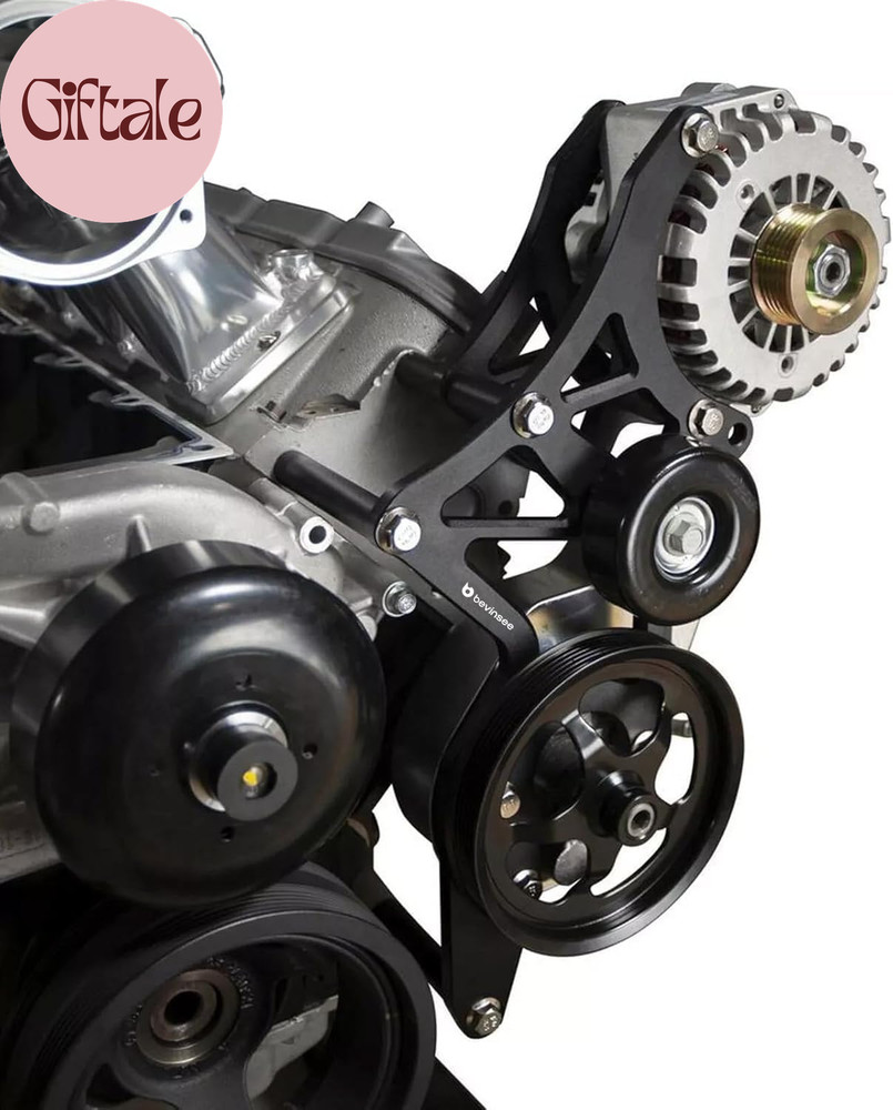 LS Engine Serpentine Bracket Alternator Power Steering Pump Swap Conversion Comp