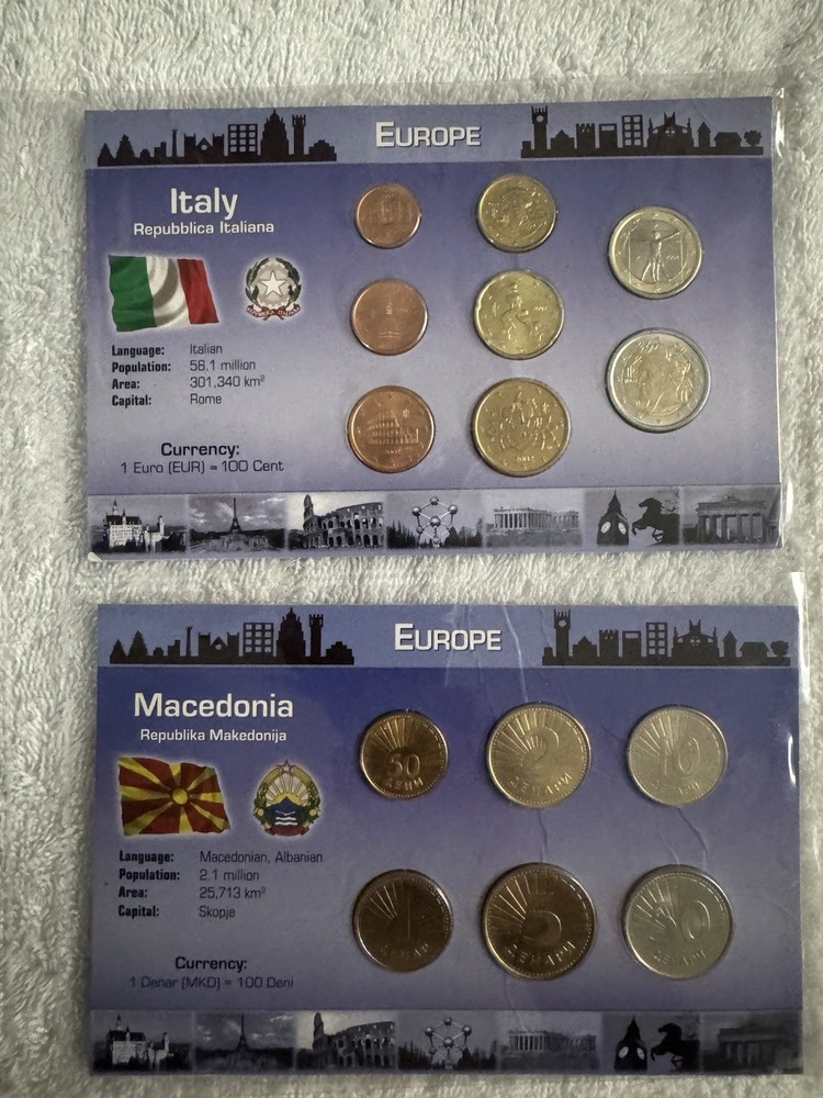 Littleton World Coin Set - 50 Countries +