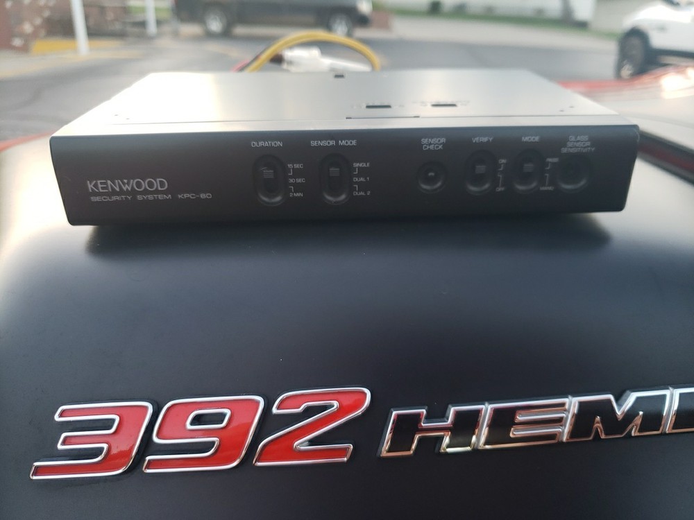 Vintage KENWOOD Auto Security System Unit KPC-60