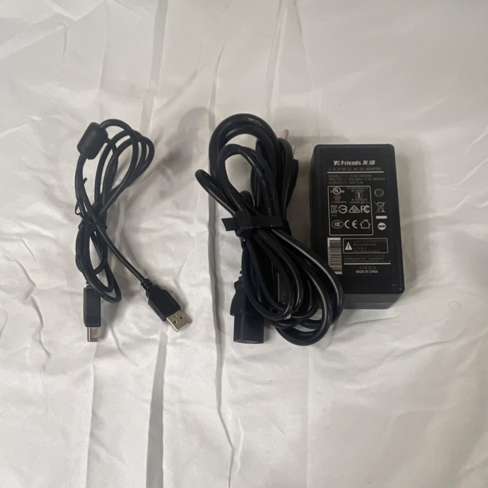 MFLabel DT108B Thermal Barcode Label Printer with Power Adapter & USB Cable