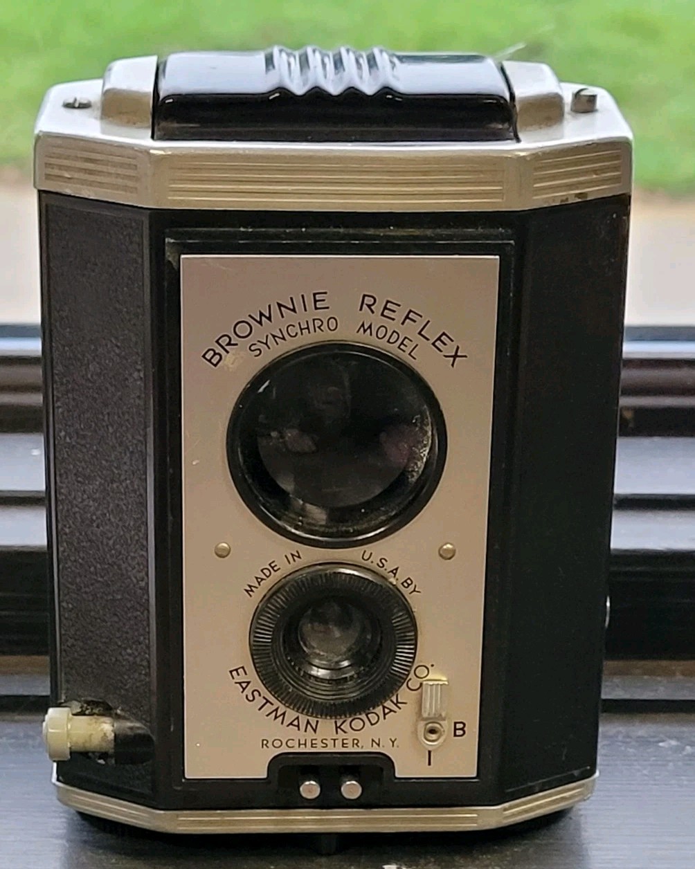 Brownie Reflex Synchro Model Kodak Camera Vintage Untested MADE IN USA