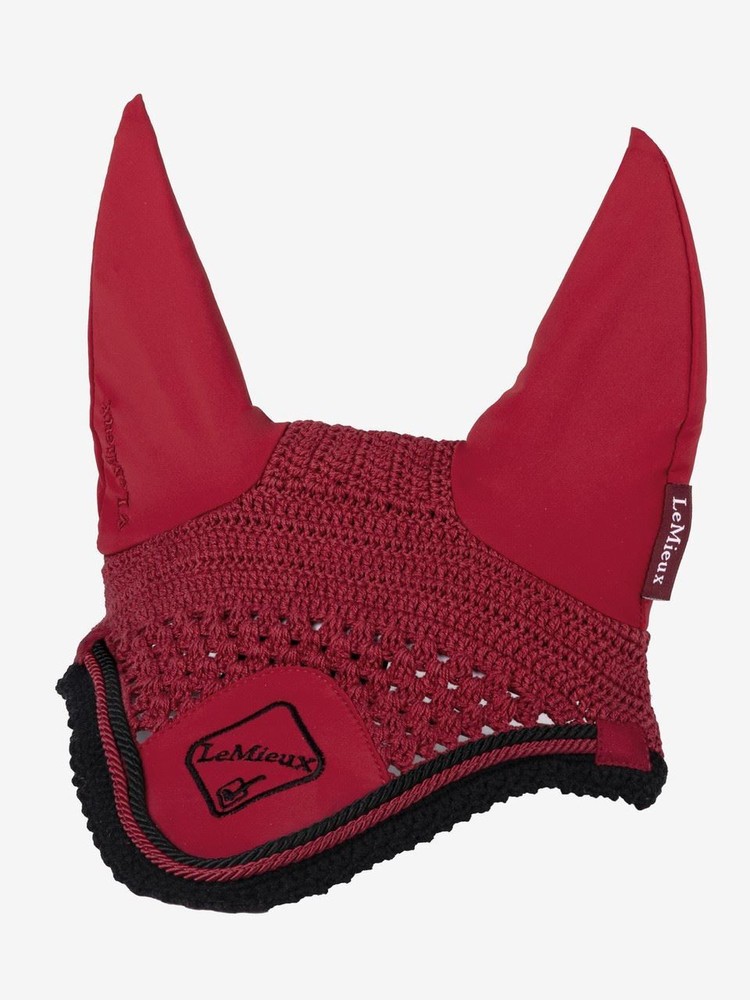 LeMieux Classic Fly Hood - Chilli/Black