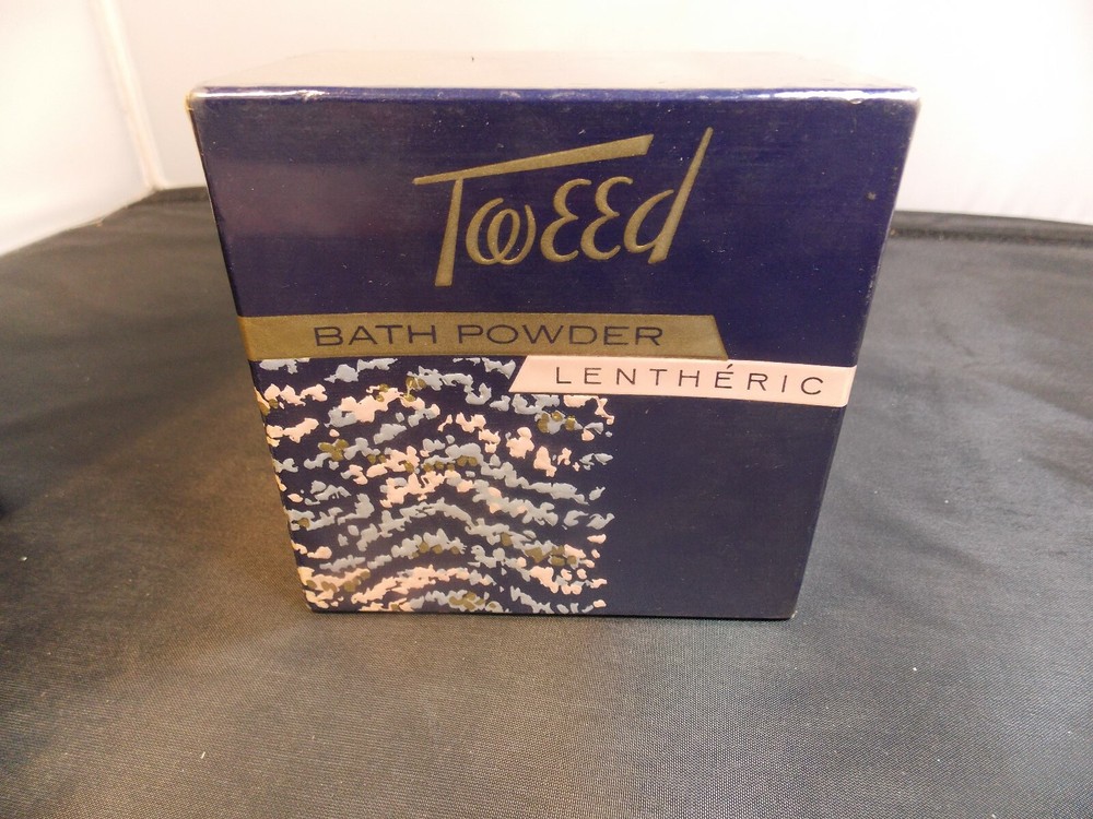 Tweed Bath Powder - Lentheric 5 Oz. New & Unopened