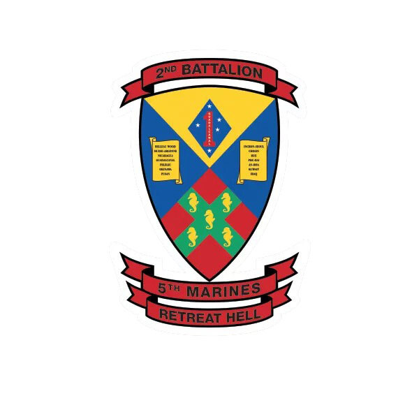 2nd Battalion 5th Regiment V2 Sticker Decal