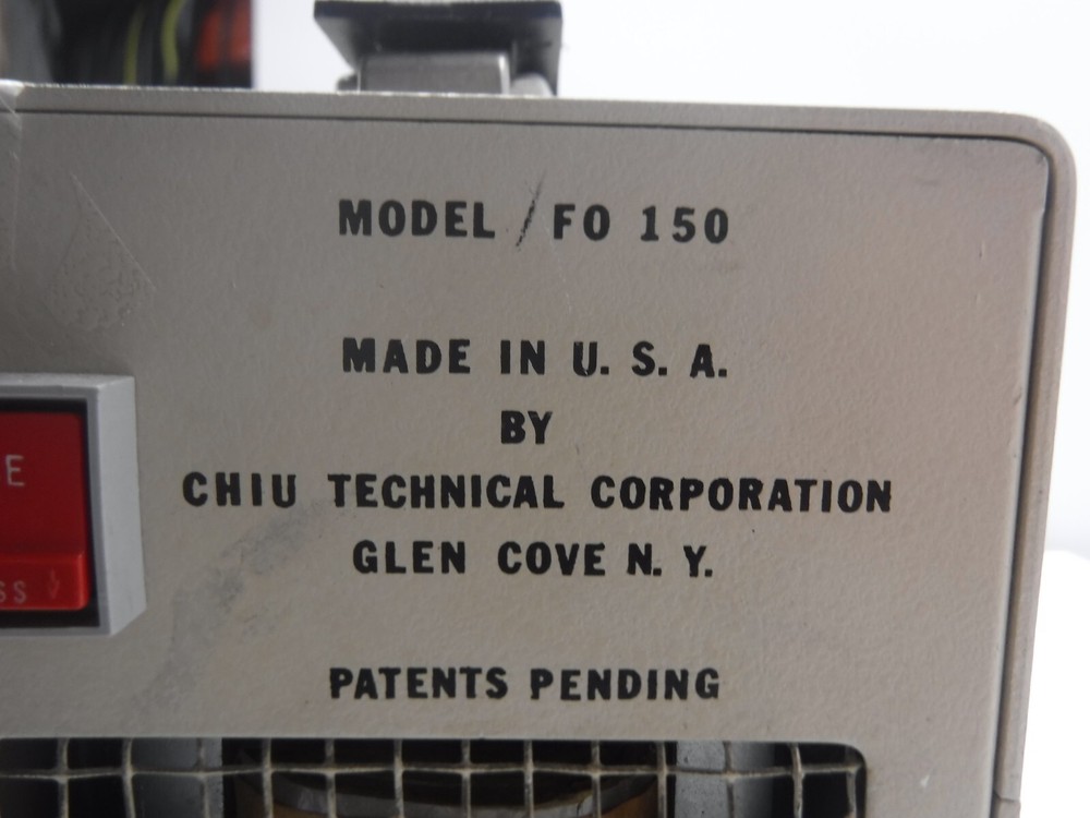 Lumina F0-150 Light Source Illuminator ** No Bulb Inside **