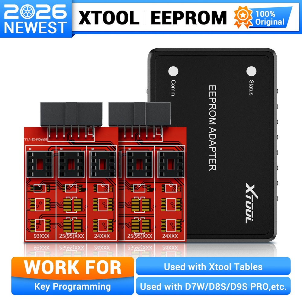 XTOOL EEPROM Adapter IMMO Key Coding Tool PIN Code Reader for D7S/D8S/D9S PRO