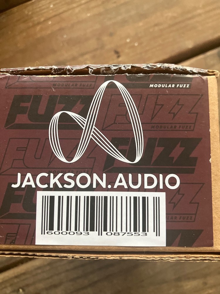 Jackson Audio Fuzz Pedal EMPTY Retail Sales Box