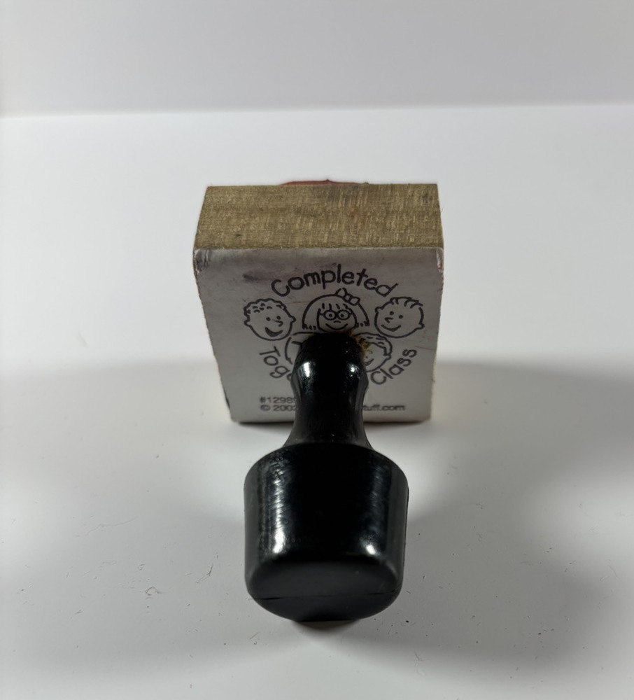 Completed Together in Class Rubber Stamp from Really Good Stuff