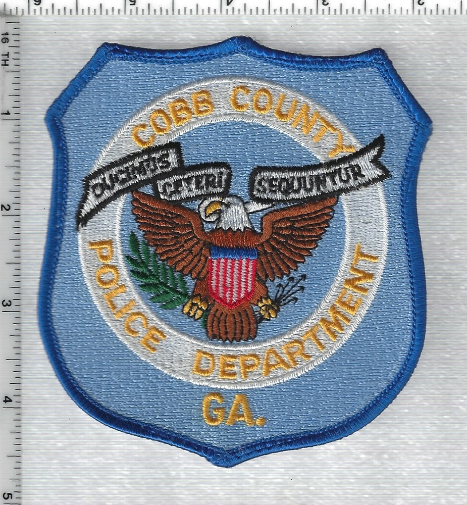Cobb County Police (Georgia) Uniform Take-Off Shoulder Patch