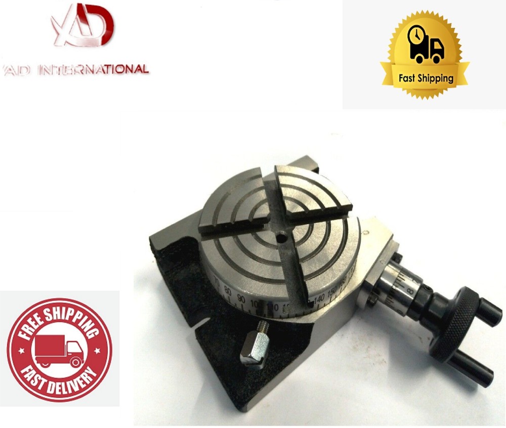 3" inch 80 mm Regular Rotary Table Milling Indexing Table