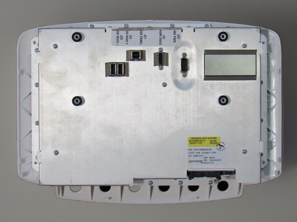 GE PN: 5762143 VIVID E95/90 Upper Control/Touchscreen Replacement Panel