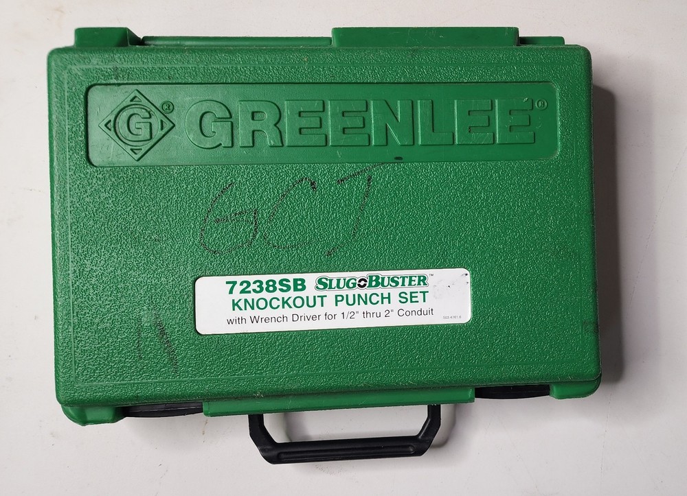 Greenlee 7238SB Manual Punch Driver Set