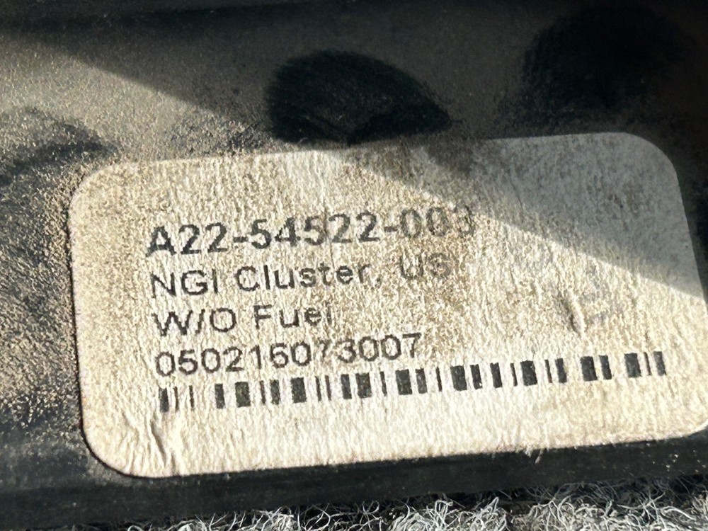 FORD FORD INSTRUMENT CLUSTER